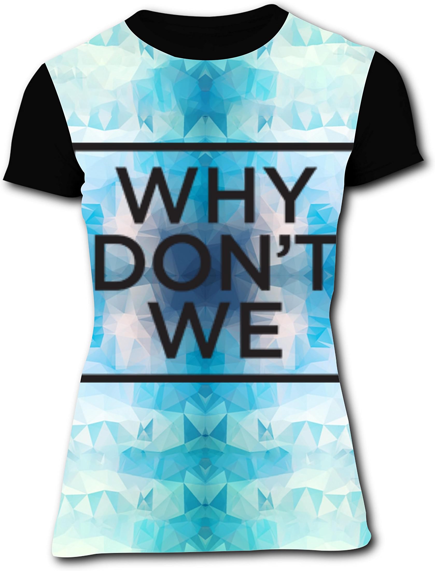 Fashion Why_Don't_We Women's Short Sleeve Leisure Style T-Shirts M