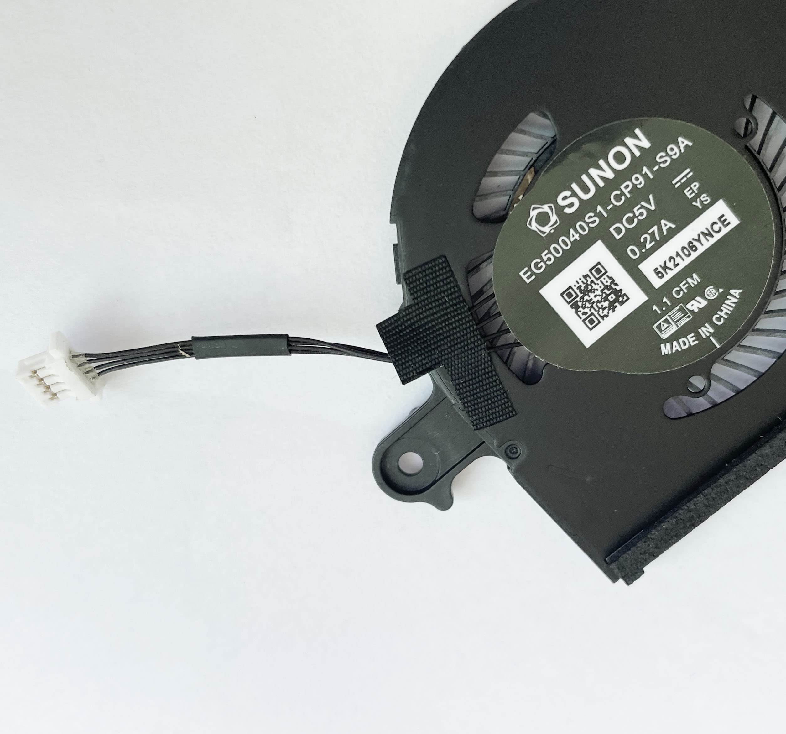 Sostituzione ventola di raffreddamento CPU per Dell XPS 13 9380 7390 serie ND55C19-19A14 980WH 0980WH