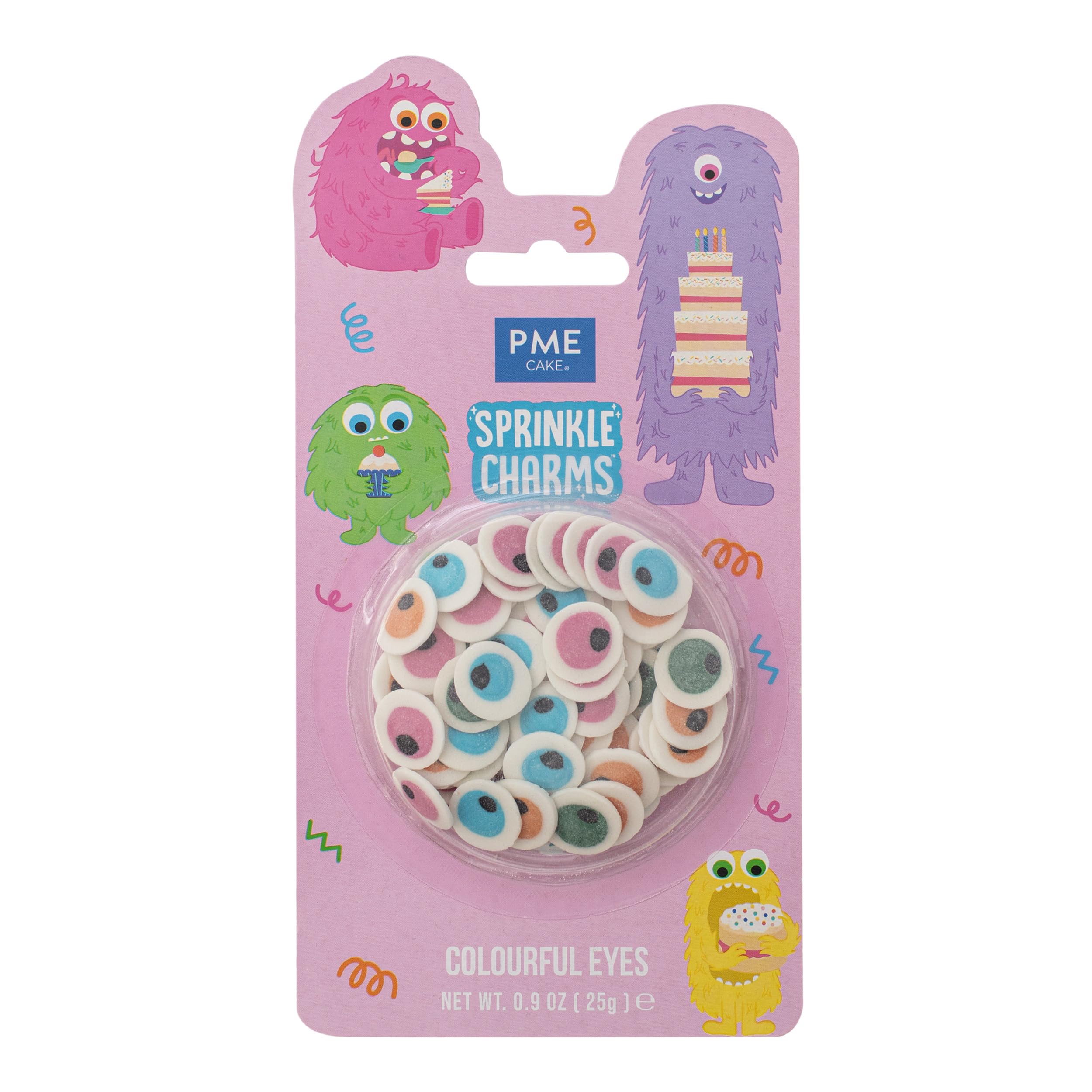 PME Cake Colourful Eyes Sprinkle Charms (25g / 0.9oz)