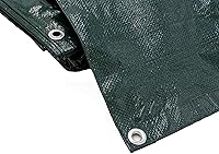 Vista 3 de Forest Green Tarp 4.5 onzas, 3 x 18 pies