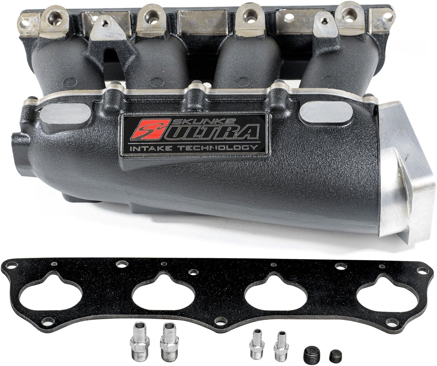 Skunk2 307-05-0605 Black Ultra Series Street Intake Manifold 02-05 Civic Si K20A/A2/K24A1