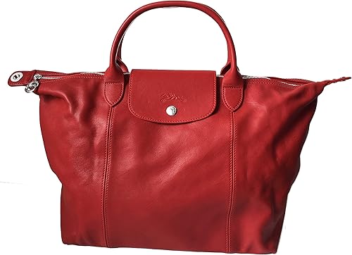 longchamp leather cuir