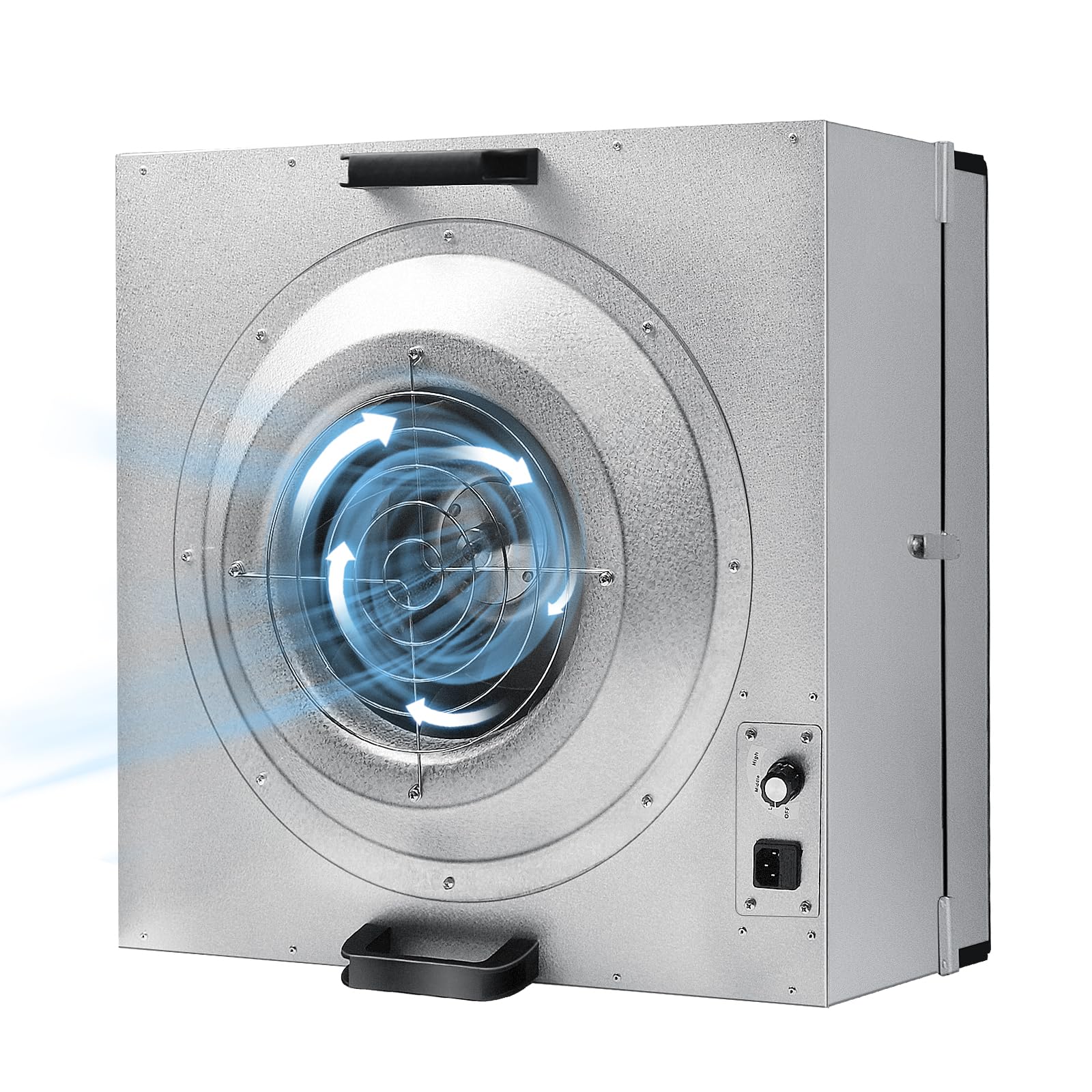 Laminar Flow Hood 110V with H14 HEPA Filter FFU Class 100 / ISO 5 Cleanliness for Mycology Lab/Clean Room