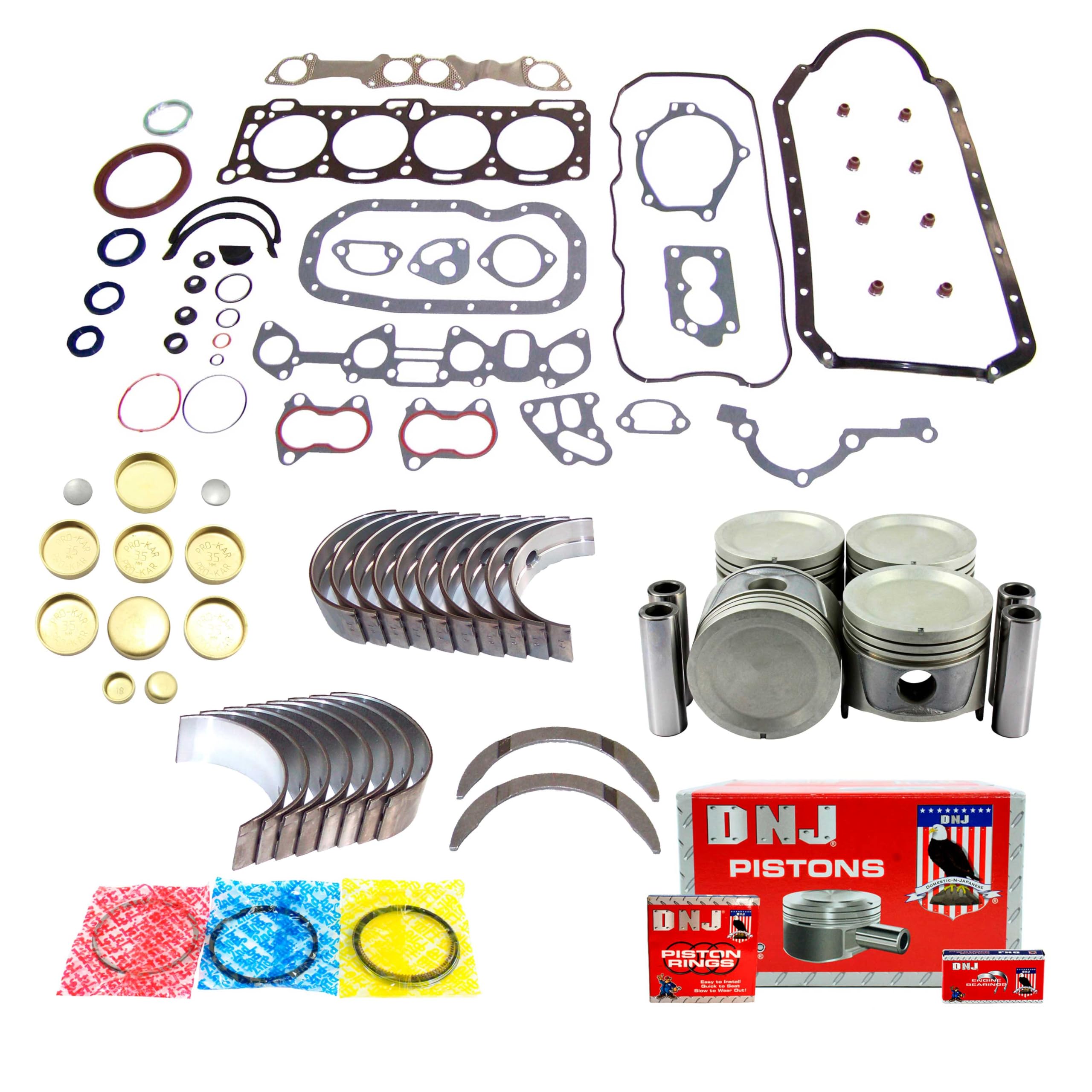 Amazon.com: DNJ EK300 Engine Rebuild Kit for 1986-1995 Isuzu Amigo