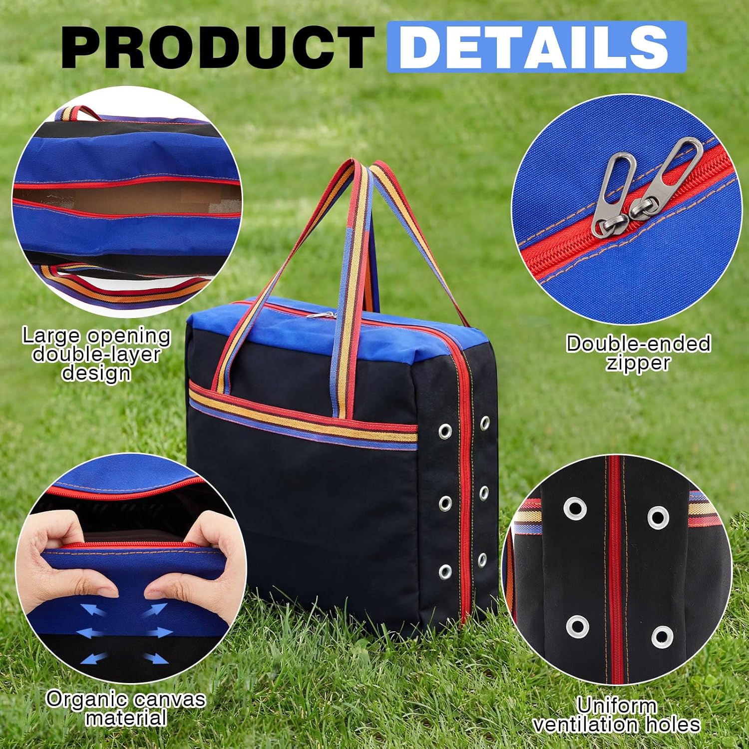 Gilprop Single Compartment Cage for Transporting Roosters, Galponeras Bolsa Jaulas para Gallos De Pelea, Maleta Cargador Carrier Case Chicken Crates Travel Competition Canvas Bag Fighting