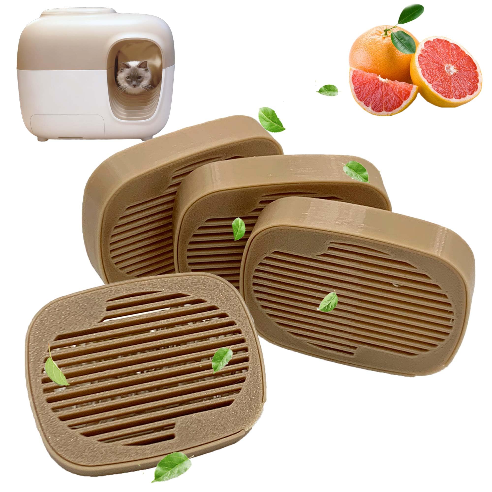 PurifyLogix 4 PCS Robertet Fragrance Box for Snow+ Automatic Cat Litter Box