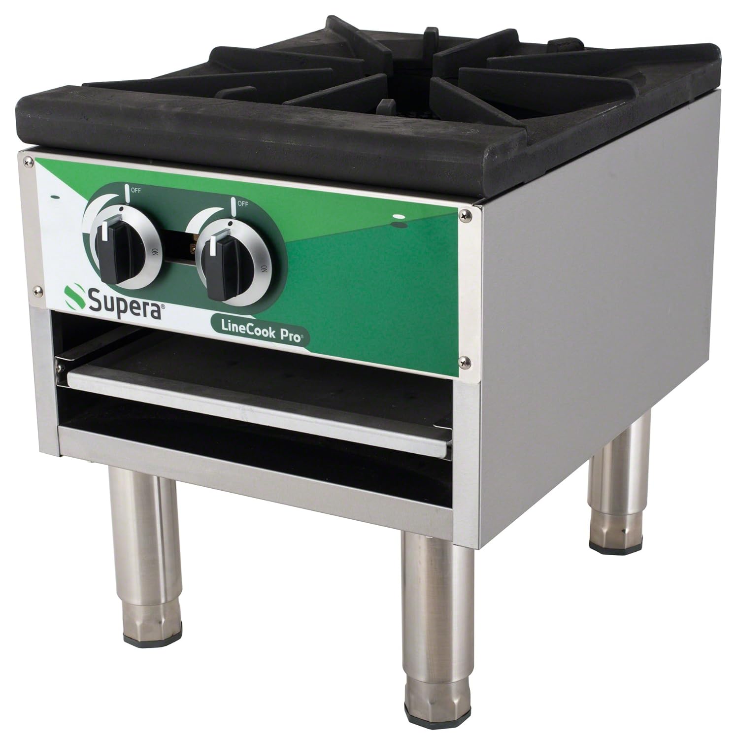 Supera SPR11 Gas Single Burner Stock Pot Range, 18" Amazon.co.uk