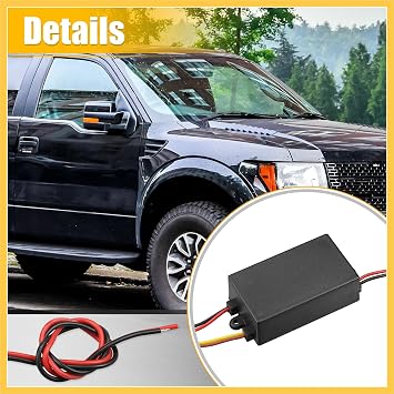 2pcs LED Module Universal Taillight Controller Car Tail LED Light 3-Step Sequential Dynamic Chase LED Strip Module Boxes LED Controller Module 12V Auto Replacement Parts