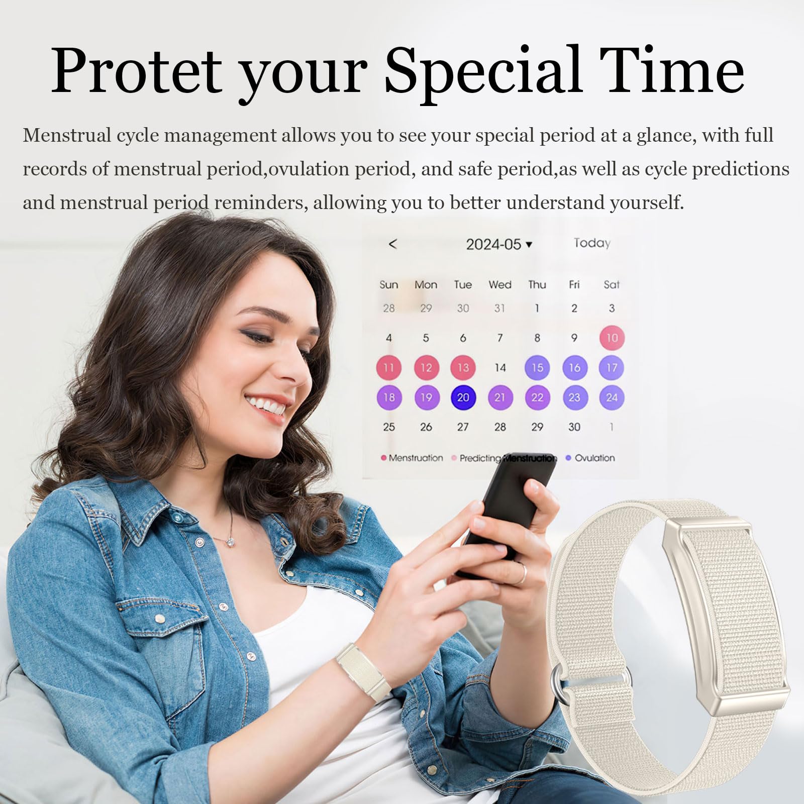 findtime Pulsera de actividad sin pantalla, podómetro, monitor de sueño, monitor de frecuencia cardíaca, calorías, seguimiento de distancia, modos multideporte, IP68, resistente al agua, ligero, 2