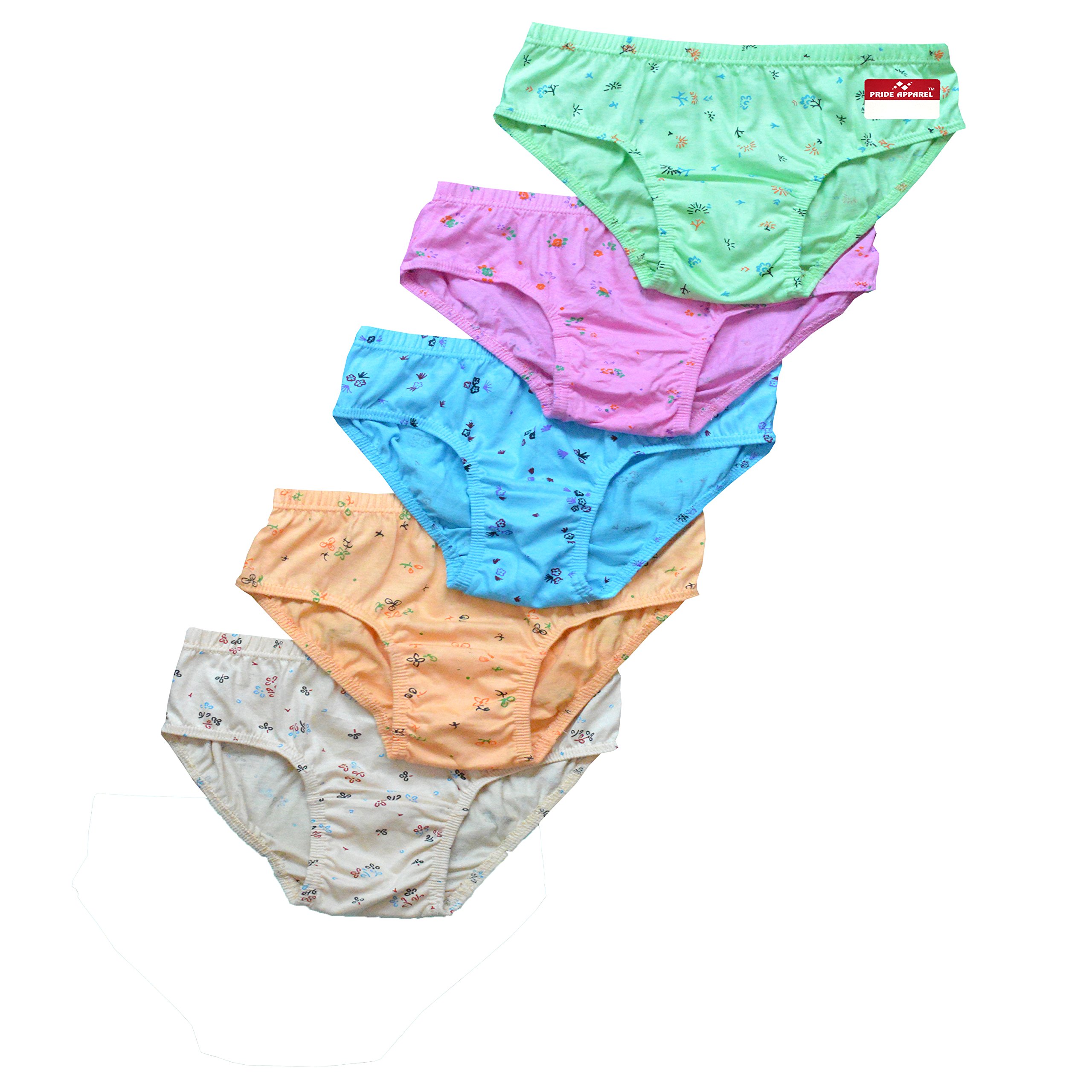 pride apparel Multicolor Soft Cotton Hipster Brief Panties Innerwear for Womens Combo Pack of 5(AA-PRINT-LAD-05-A)-picture-3