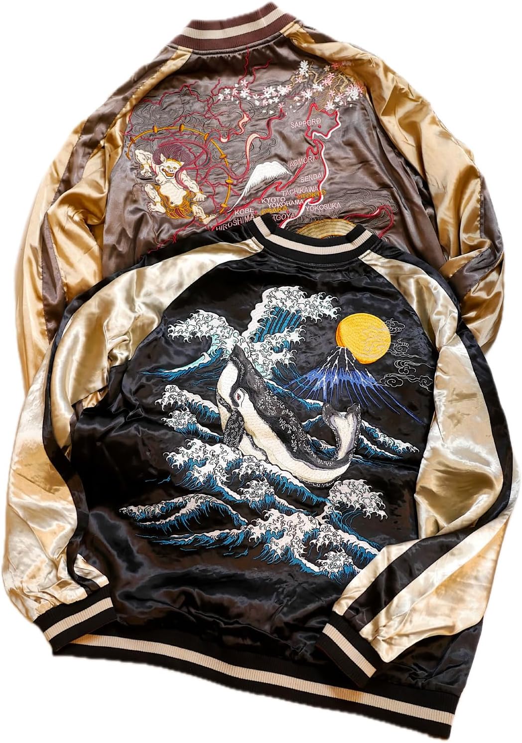 GOLD トリプルコラボTT 14567AK SUKA CARDIGAN JACQUARD CARDIGAN