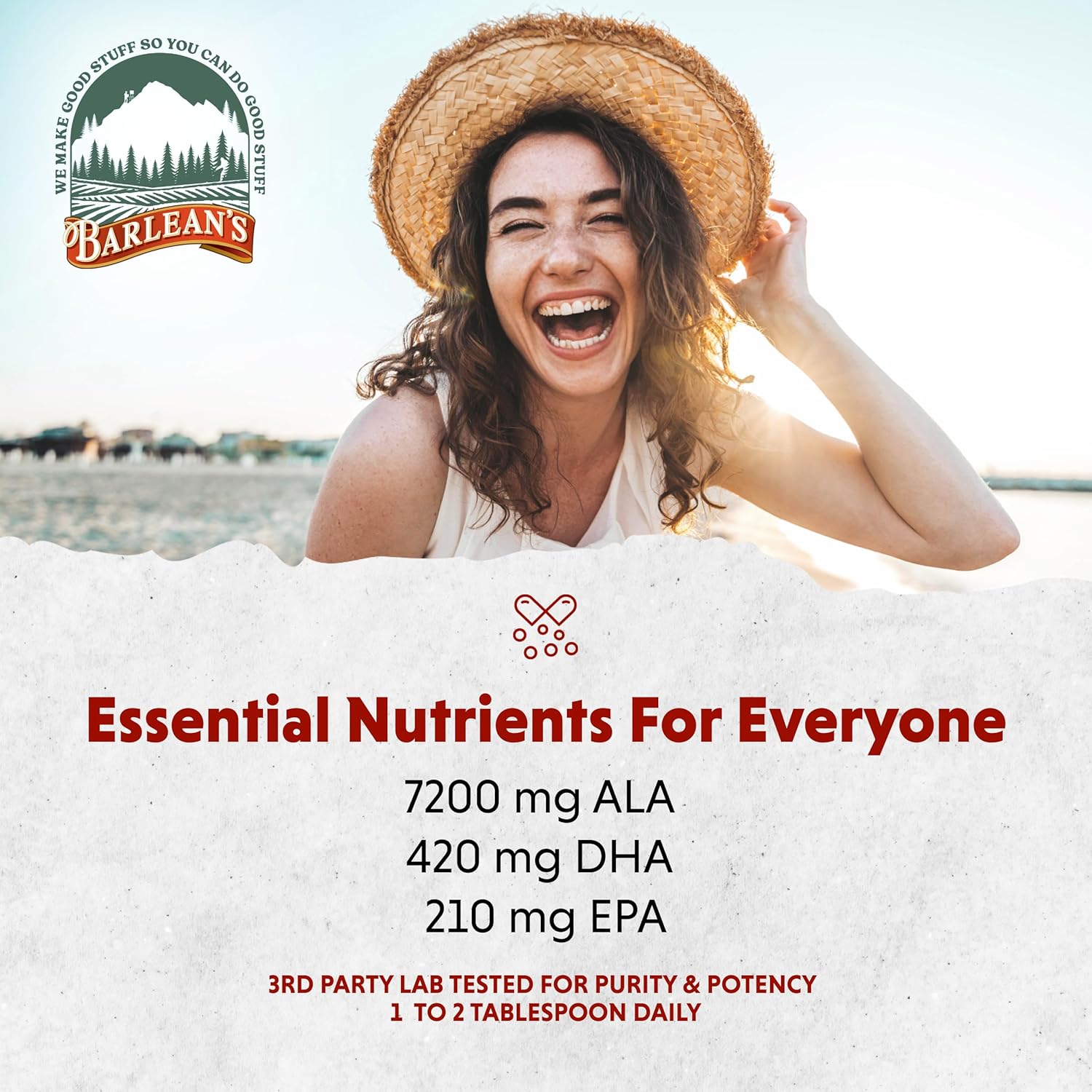 Barlean's Vegan Omega Liquid Flax and Algae Oil Plant Based EPA DHA Supplement from Algal Oil and Organic Flaxseed, Omegas 3 6 and 9 Fatty Acid Supplements, 16 Ounces - Image 6