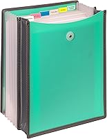 Vista 2 de C-Line Paquete de 12 archivadores verticales de 7 bolsillos para mochila (57100-DS)