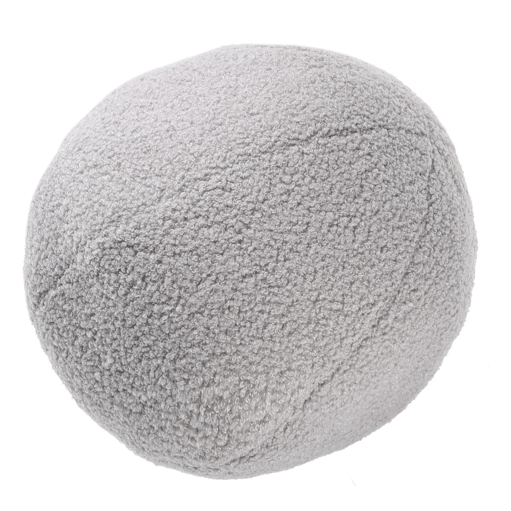 Coussin boule peluche doux et lavable avec rembourrage coton PP
