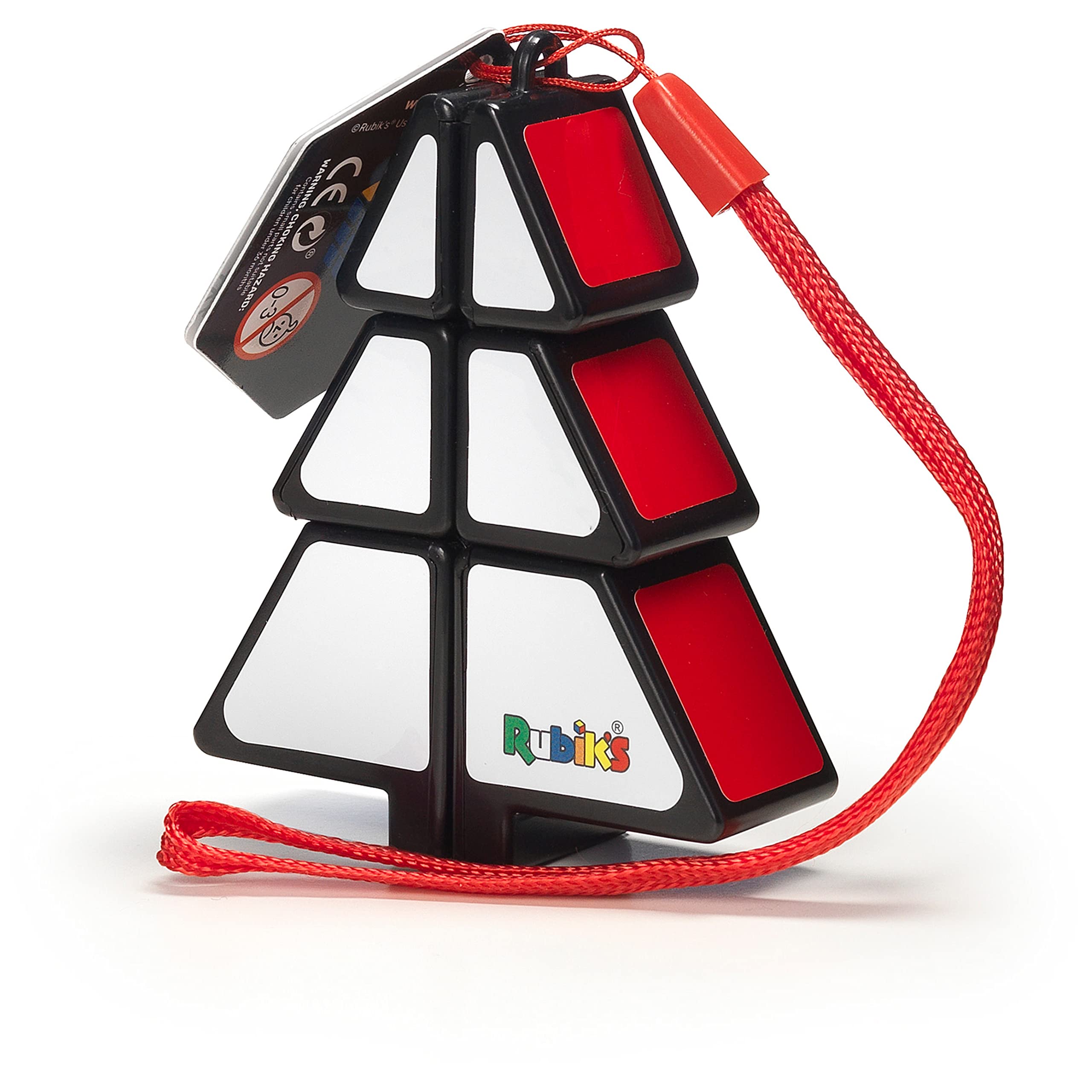 RUBIK'S, Albero di Natale Cubo di Rubik's, l'Originale Cubo di Rubik's, Regalo di Natale per Albero, Decorazione Albero di Natale, 8+ Anni