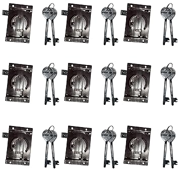 SBE K I n z a Multi Purpose 6 Levers Universal Lock with Reversible Keys Pack of 1