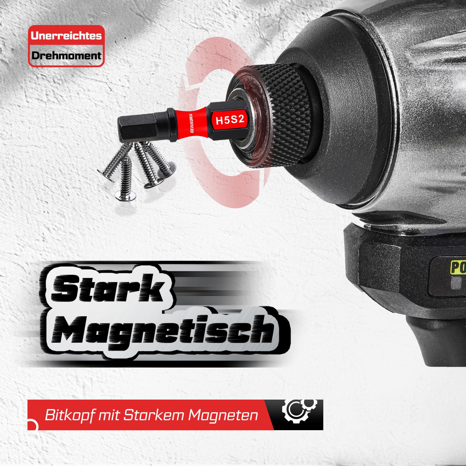 Augtouf Impact Hex Head Inbussleutel Boor Set 20 stuks (Metric & SAE), 1/4 Hex-Shank S2 Staal Hex Bits Set, CNC gefreesd Tips met Magnetisme, 2 lang met Opbergdoos Augtouf Impact Hex Head Inbussleutel Boor Set 20 stuks (Metric & SAE), 1/4 Hex-Shank S2 Staal Hex Bits Set, CNC gefreesd Tips met Magnetisme, 2 lang met Opbergdoos