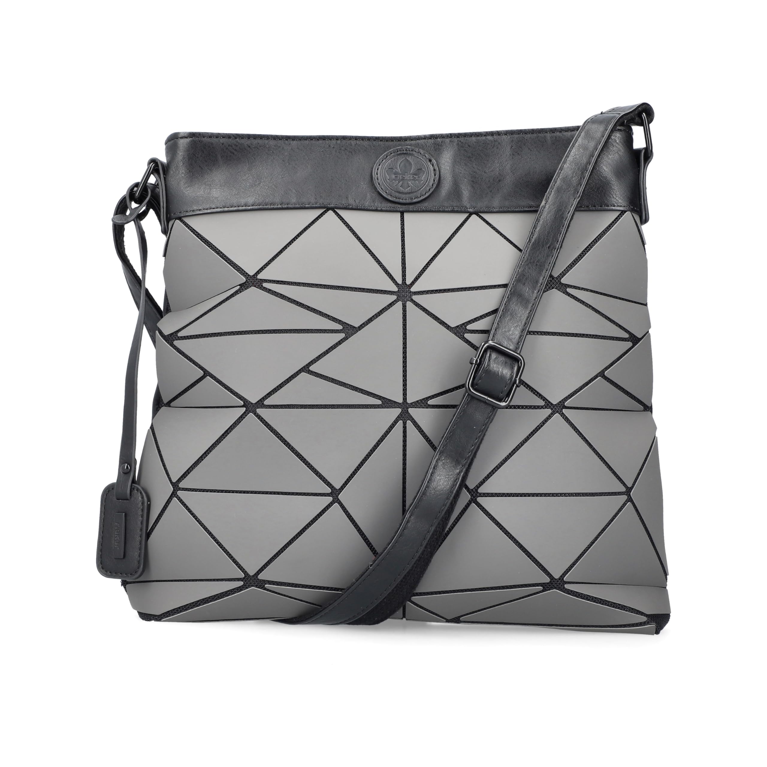 Rieker Women's H1316 Shoulder Bag, Gray, S