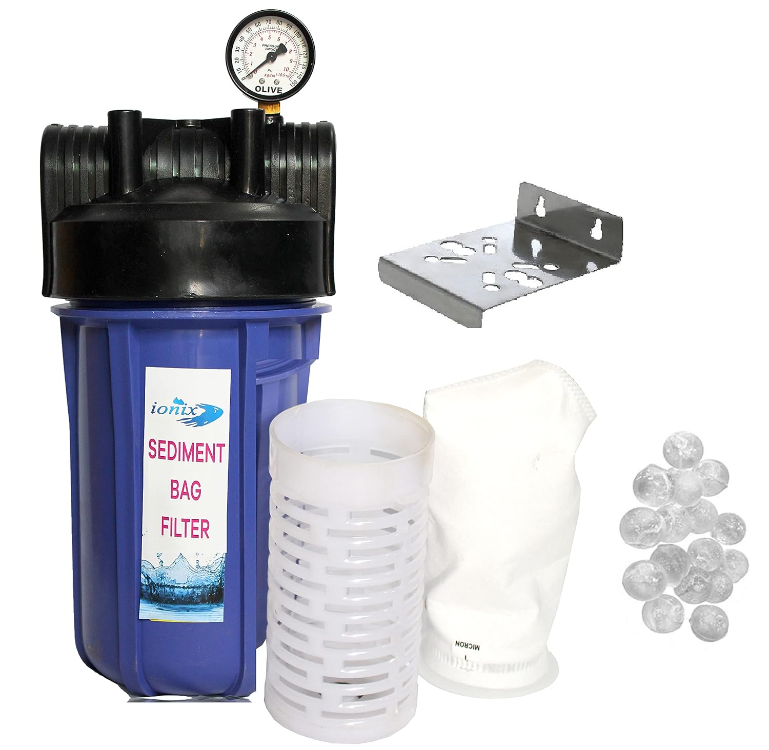 IONIX tank water filter system/water softner for Hard water/washing