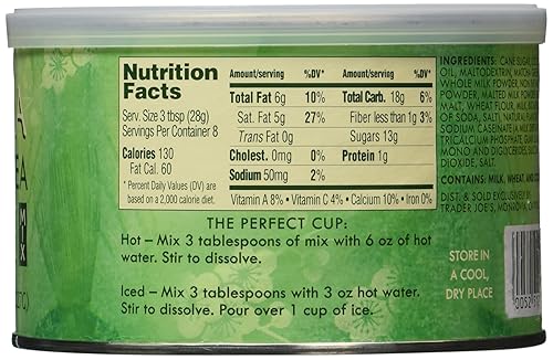 Miniatura 2 de Trader Joe's Matcha té verde latte 8 onzas, paquete de 2