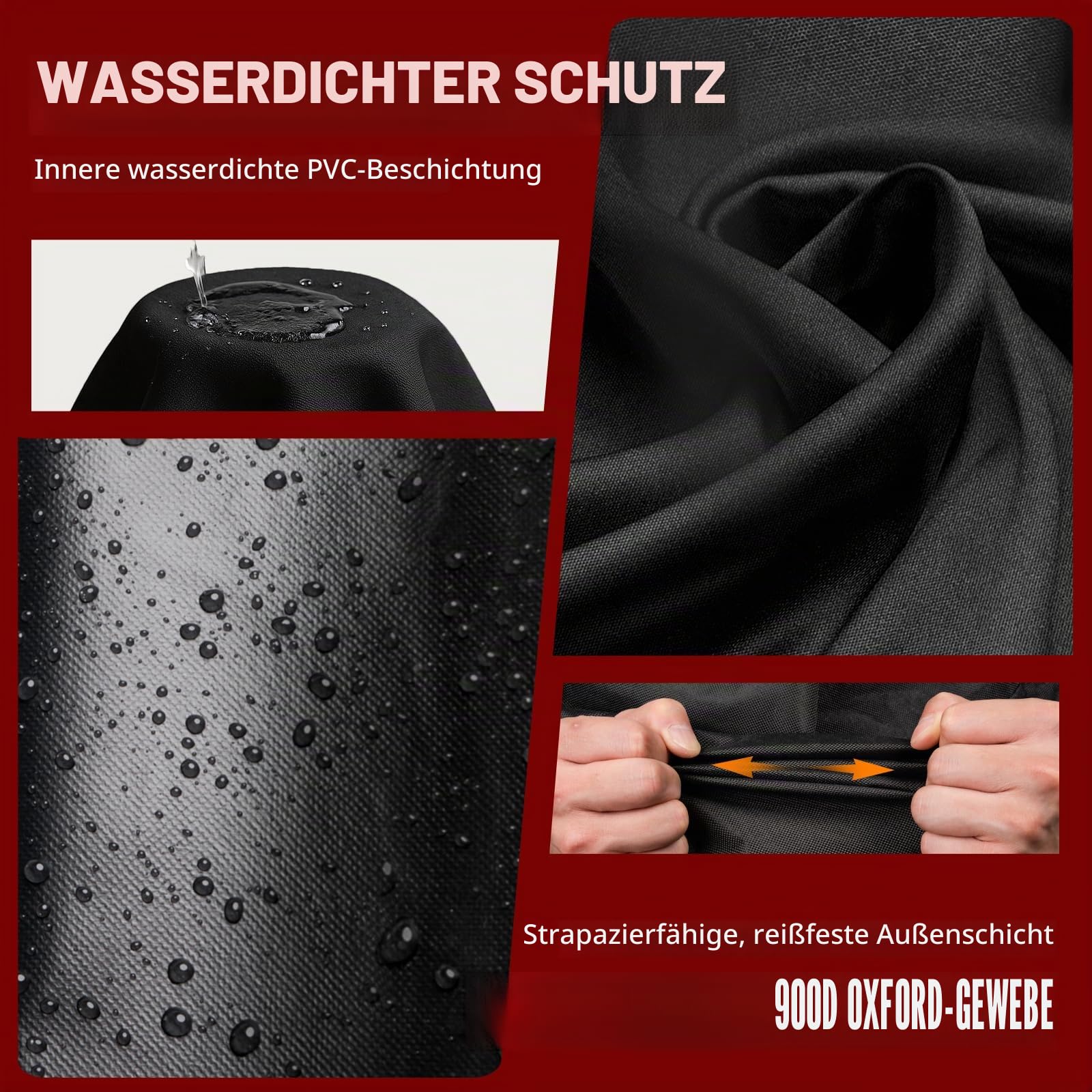 SHINESTAR Verbesserte Grillabdeckung für Traeger Pro Series 575/22, Lil Tex Elite, Eastwood, langlebig und wasserdicht, spezielles Reißverschluss-Design, einfach an- und auszuziehen