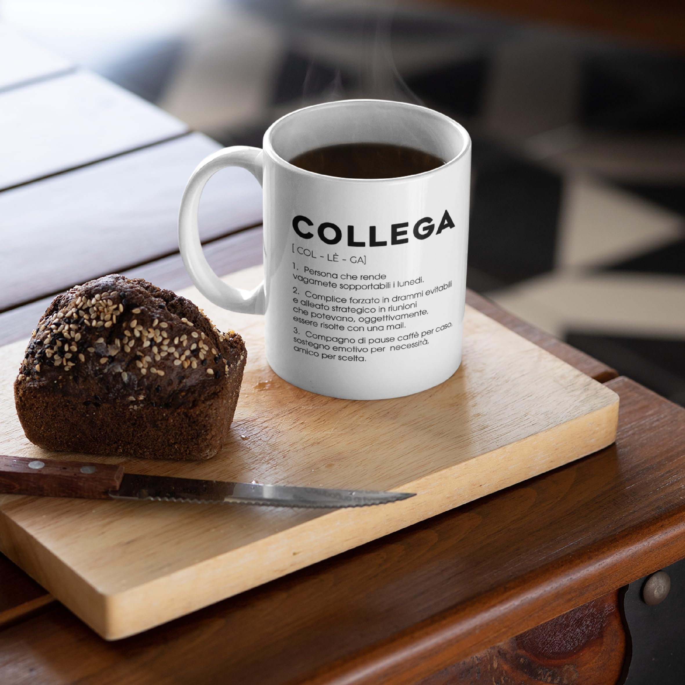 Gesar Tazza Mug Divertente Regalo Collega Uomo Donna – Miglior Fidanzato Amore, Coffee Cup Ufficio con Frasi Simpatiche, Idea Natale, Valentine, Scrivania Lavoro