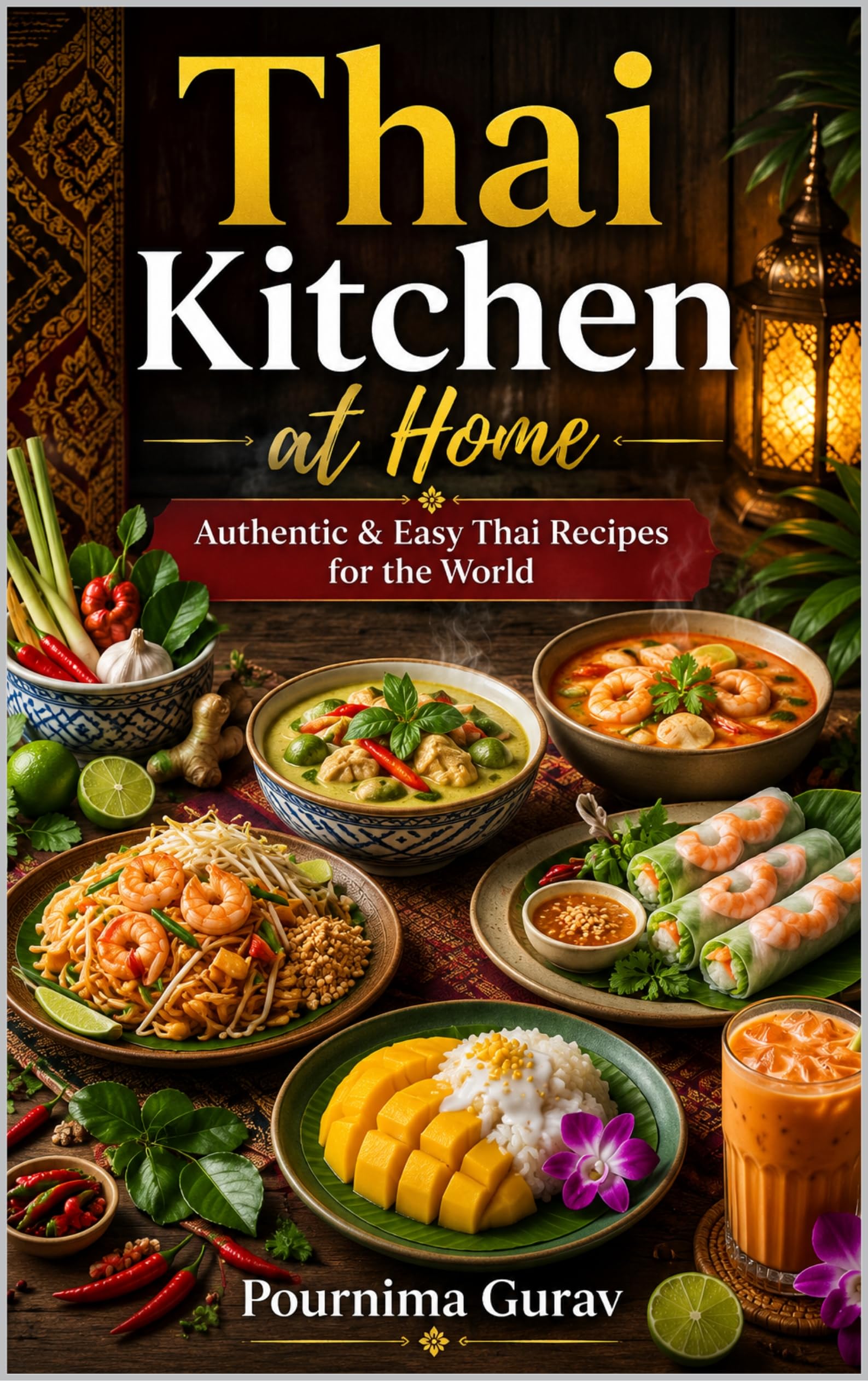 Thai Kitchen at Home : Authentic & Easy Thai Recipes for the World (English Edition)