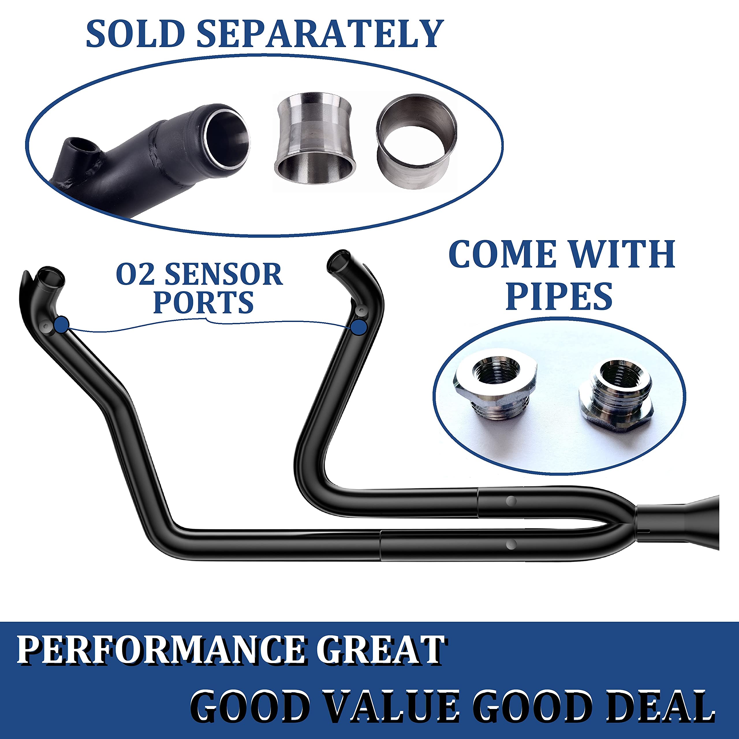 2 into 1 exhaust harley touring