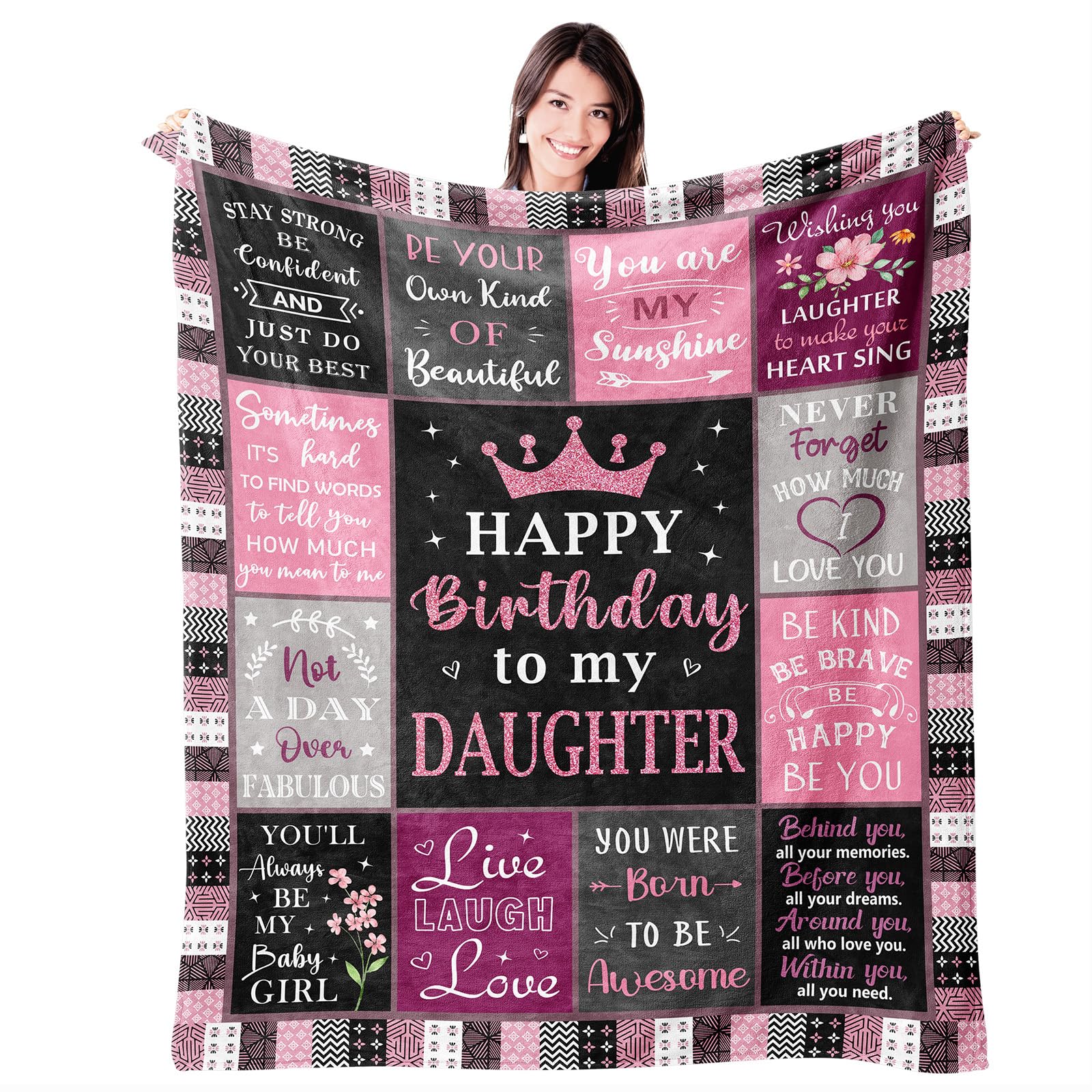 Mosslink Birthday Blanket 60'x50'
