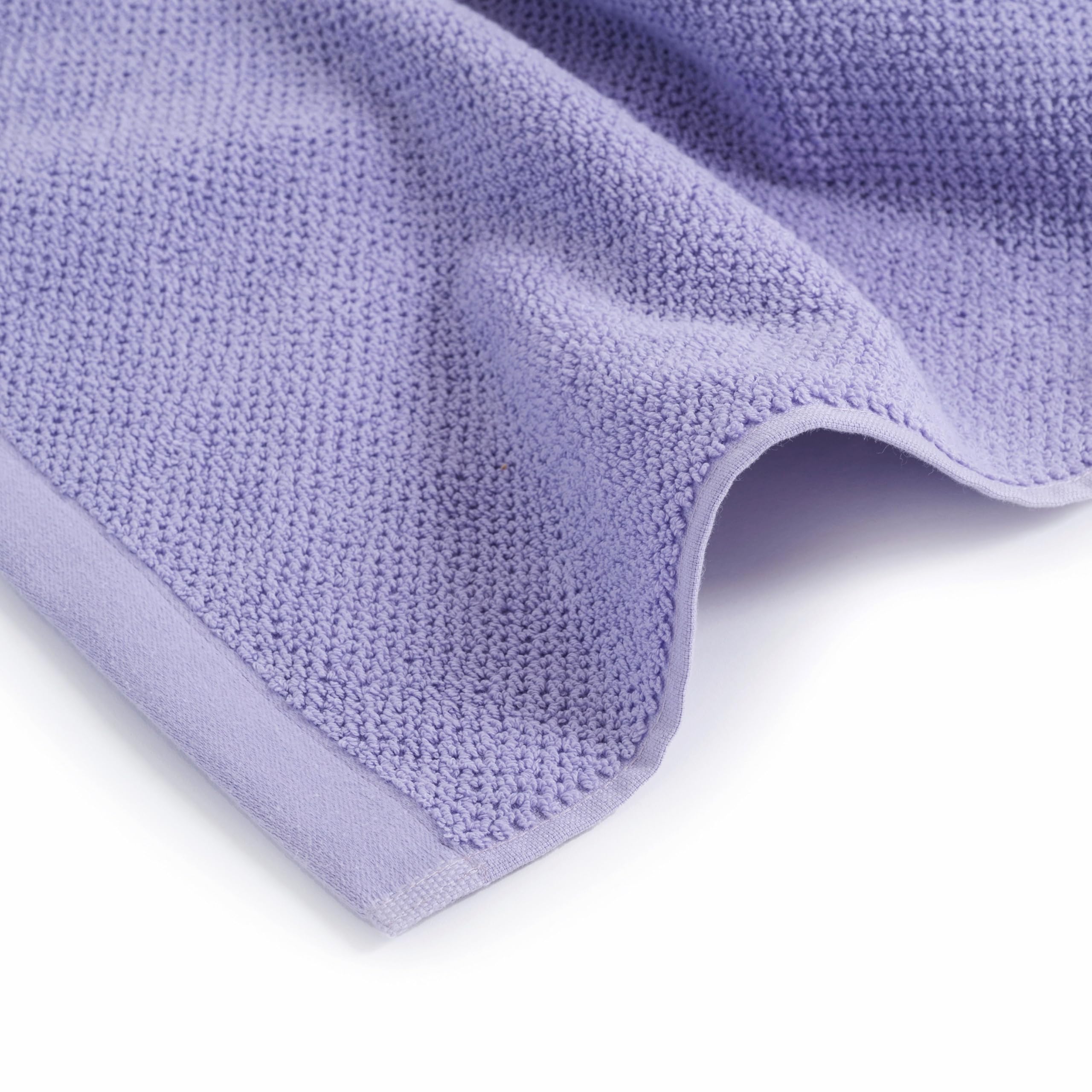 Herzbach Home Spa Kollektion Handtücher Duschtücher Set 100% Baumwolle Lavendel