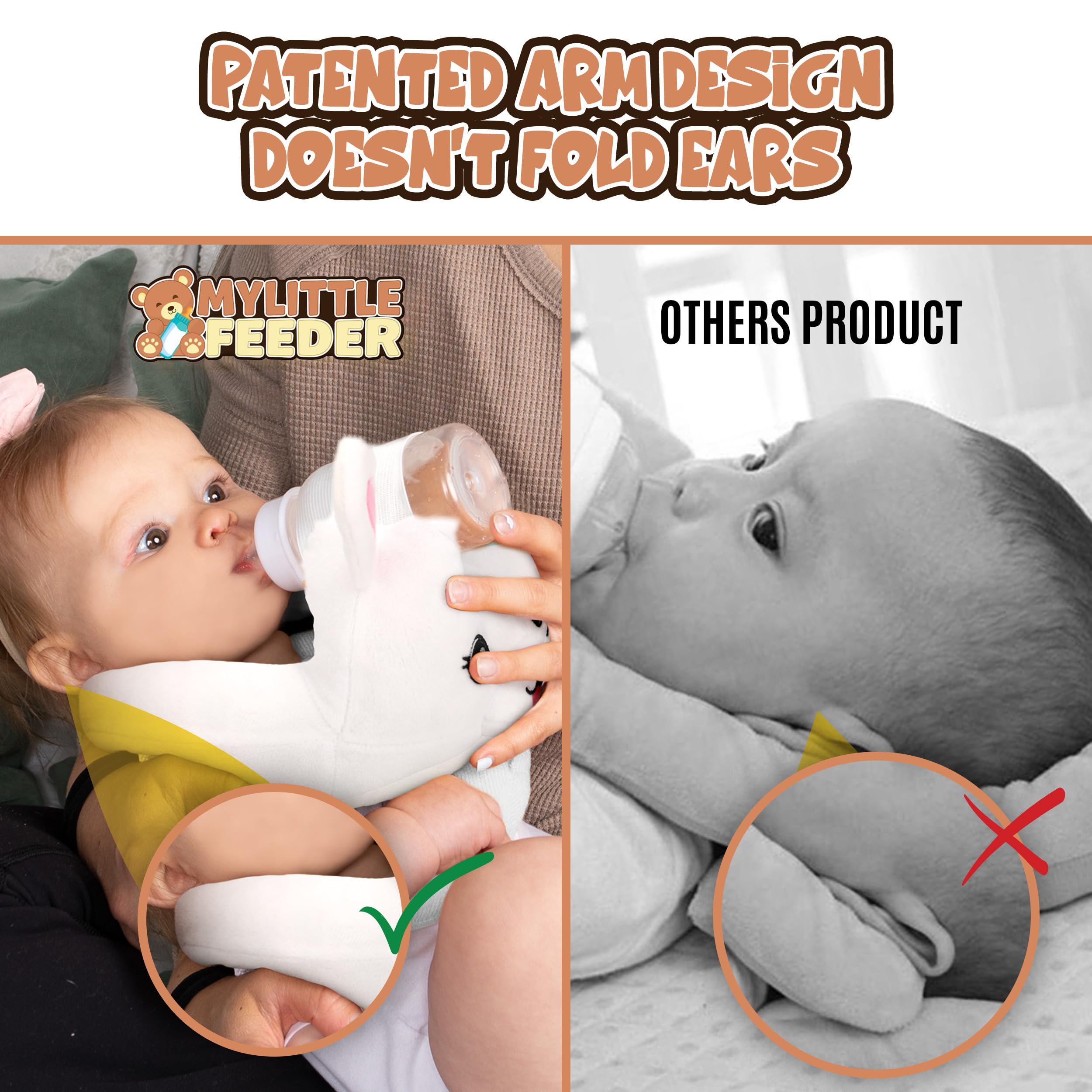 Newborn Baby Bottle Holder Self Feeding Pillow Bottle Feeding