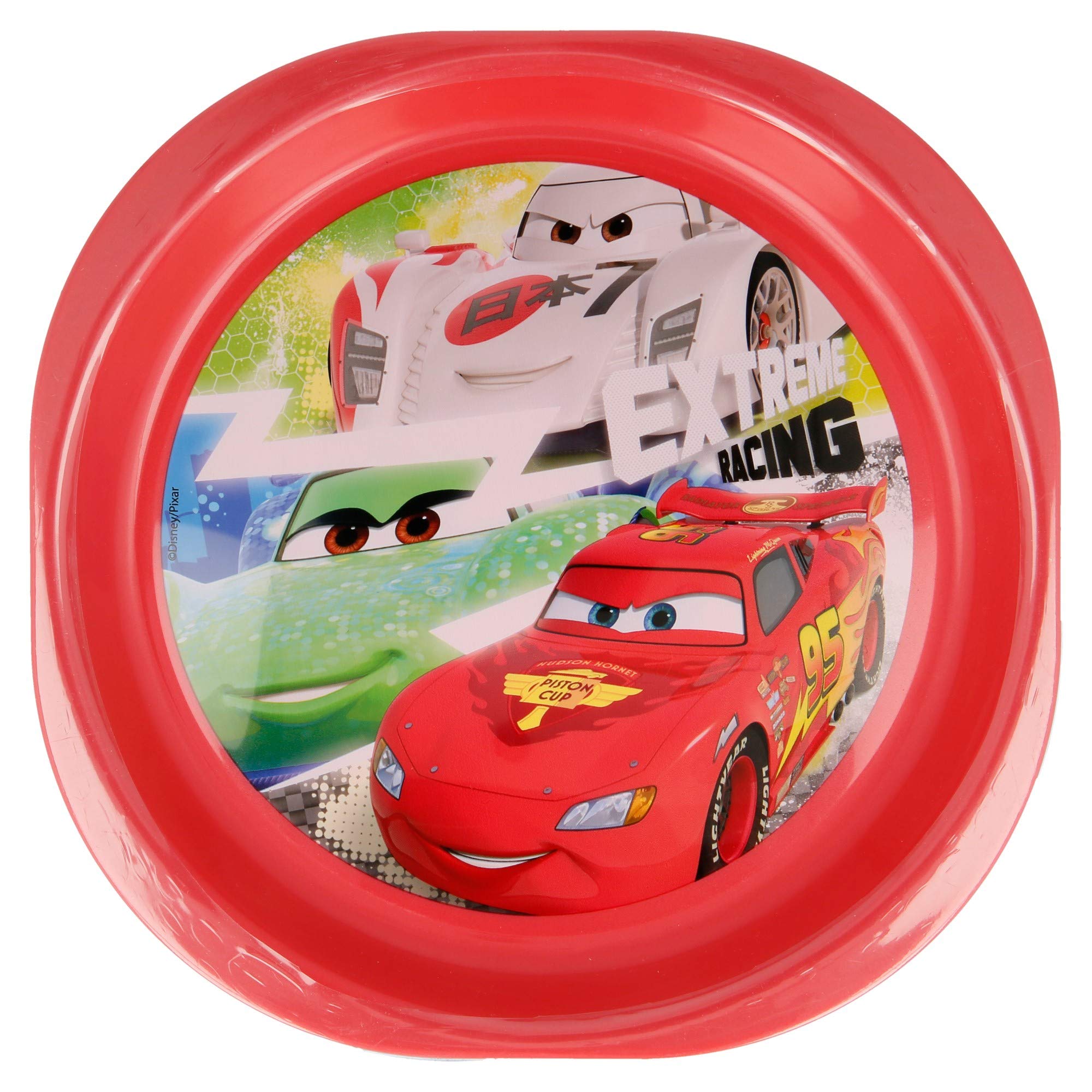Set of 3 Picnic Cars Racers Edge Plates