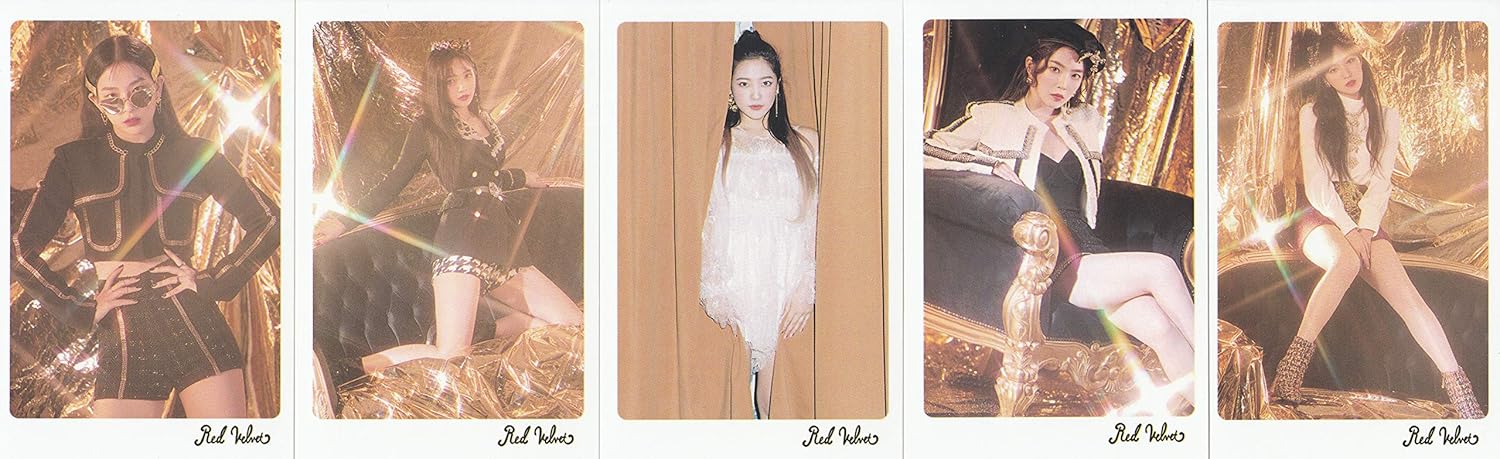 K-POP Group 2020 New Photo Message Card 56pcs set (Postcard / 56sheets) (REDVELVET) - Image 3