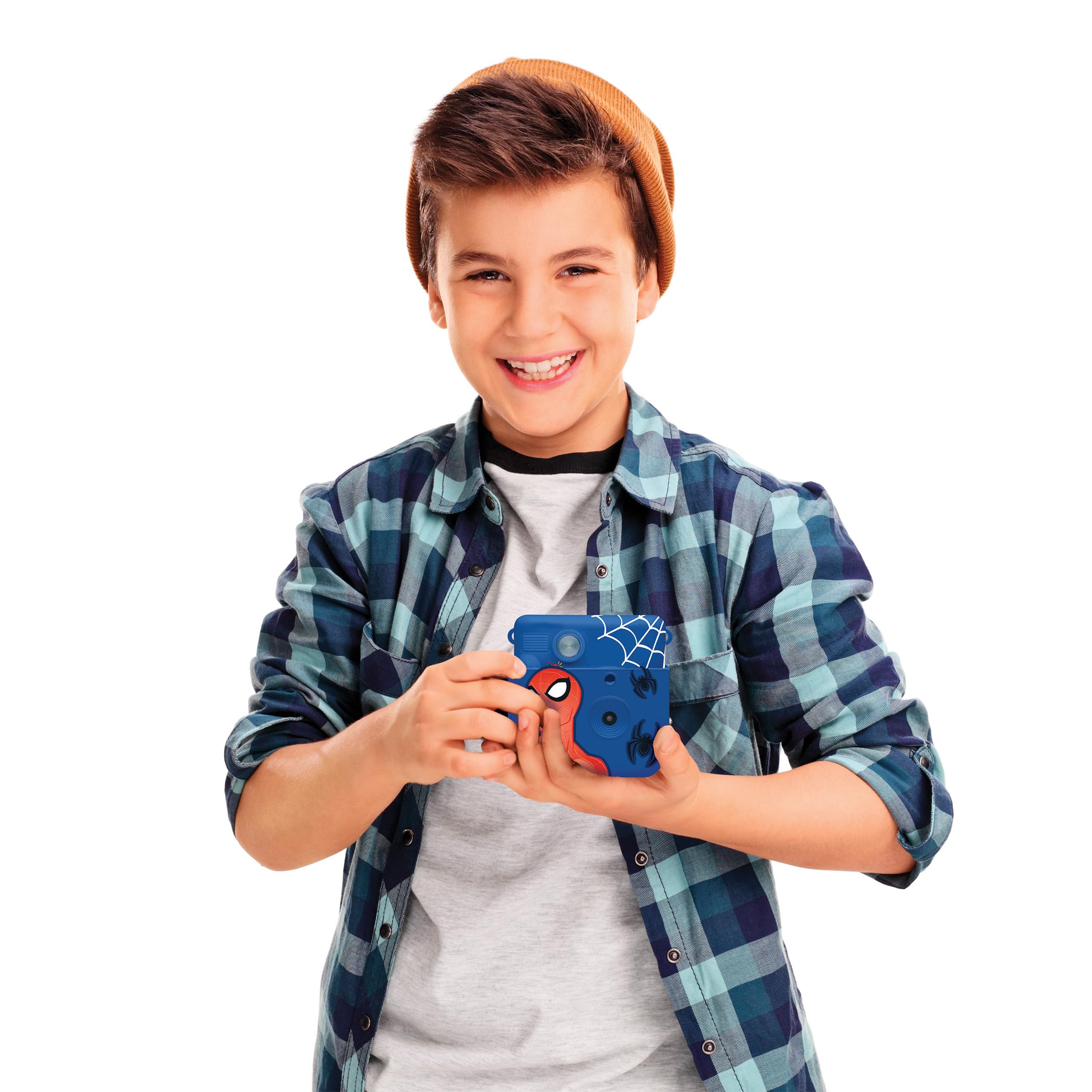 Lexibook, Spider-Man, aparat StarCAM, etui 3D Spider-Man, DJ130SPZLXB