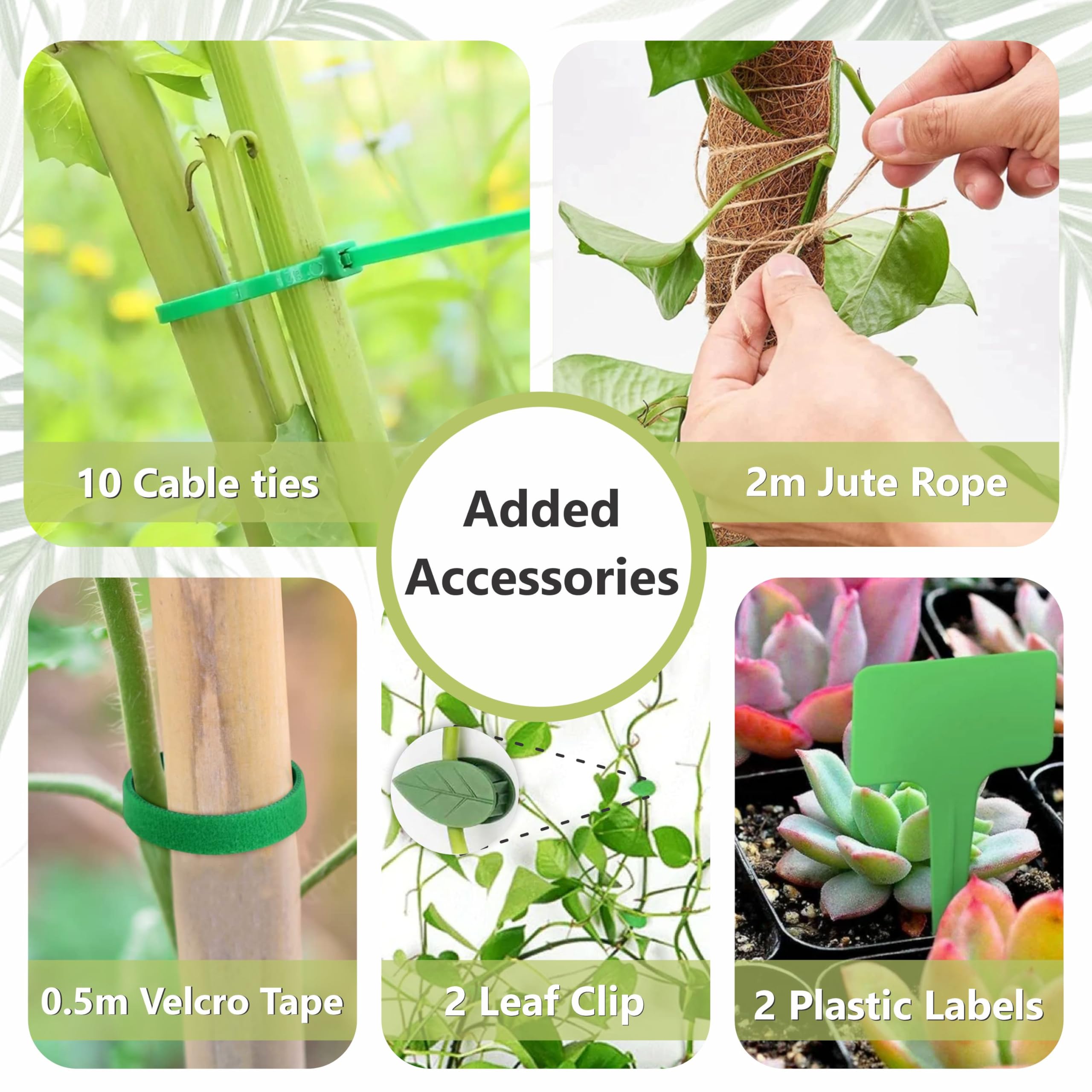 Amazon.com : 48 Inches Bendable Moss Pole Monstera Plant Support