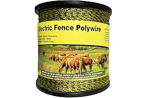 Upgraded Electric Fence Polywire for Enhanced Conductivity and Durability