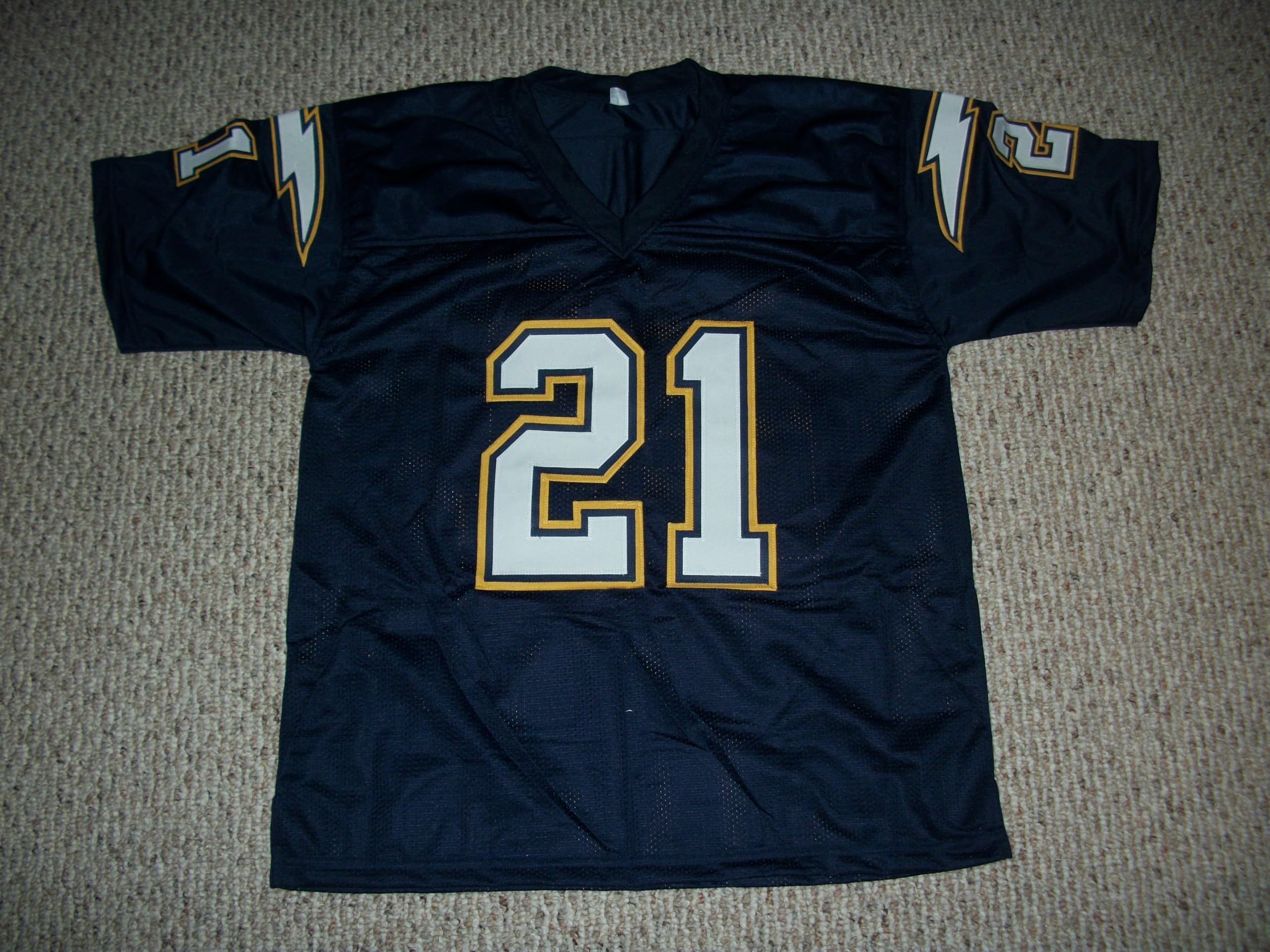 Amazon.com: LaDainian Tomlinson Jersey #21 San Diego Custom