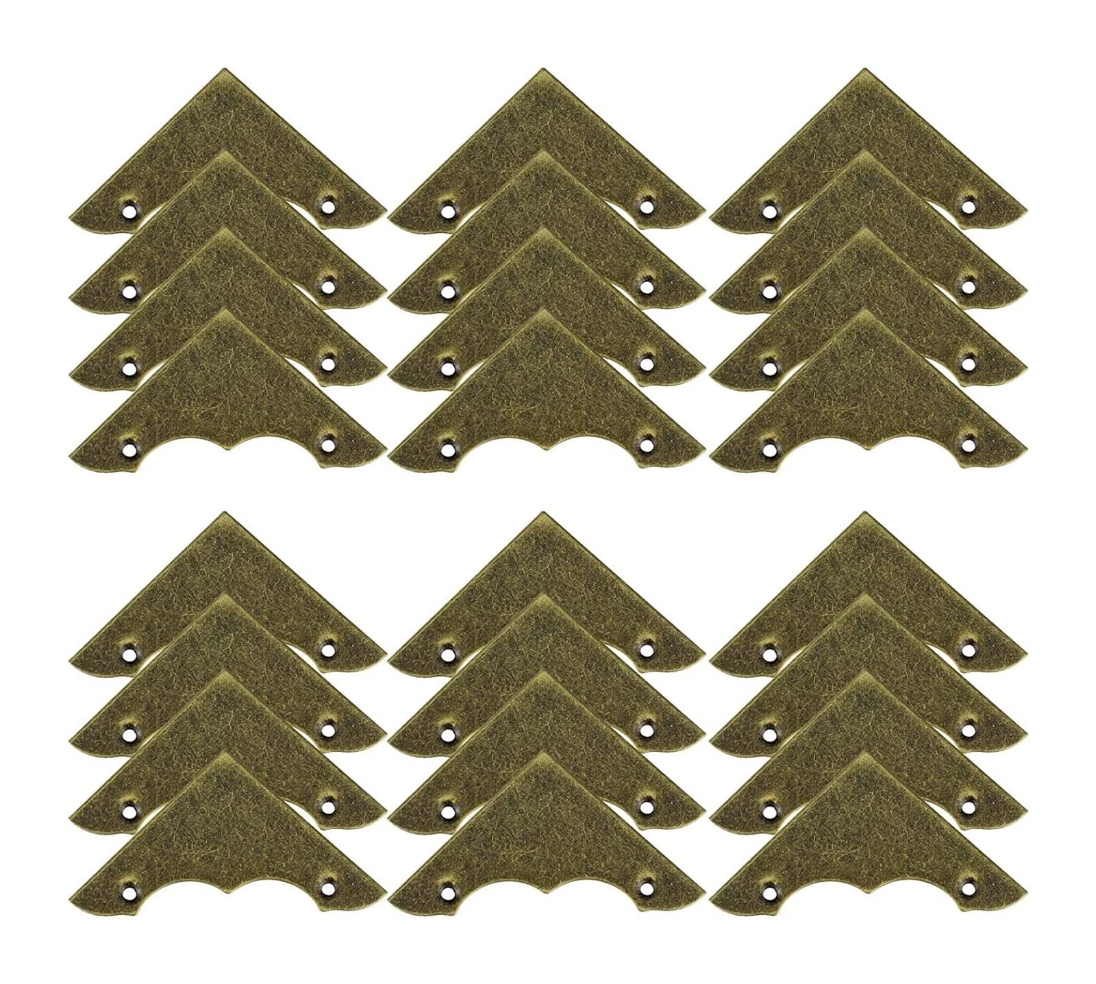 Paraspigoli, Angoli Decorativi for scatole in Bronzo Antico