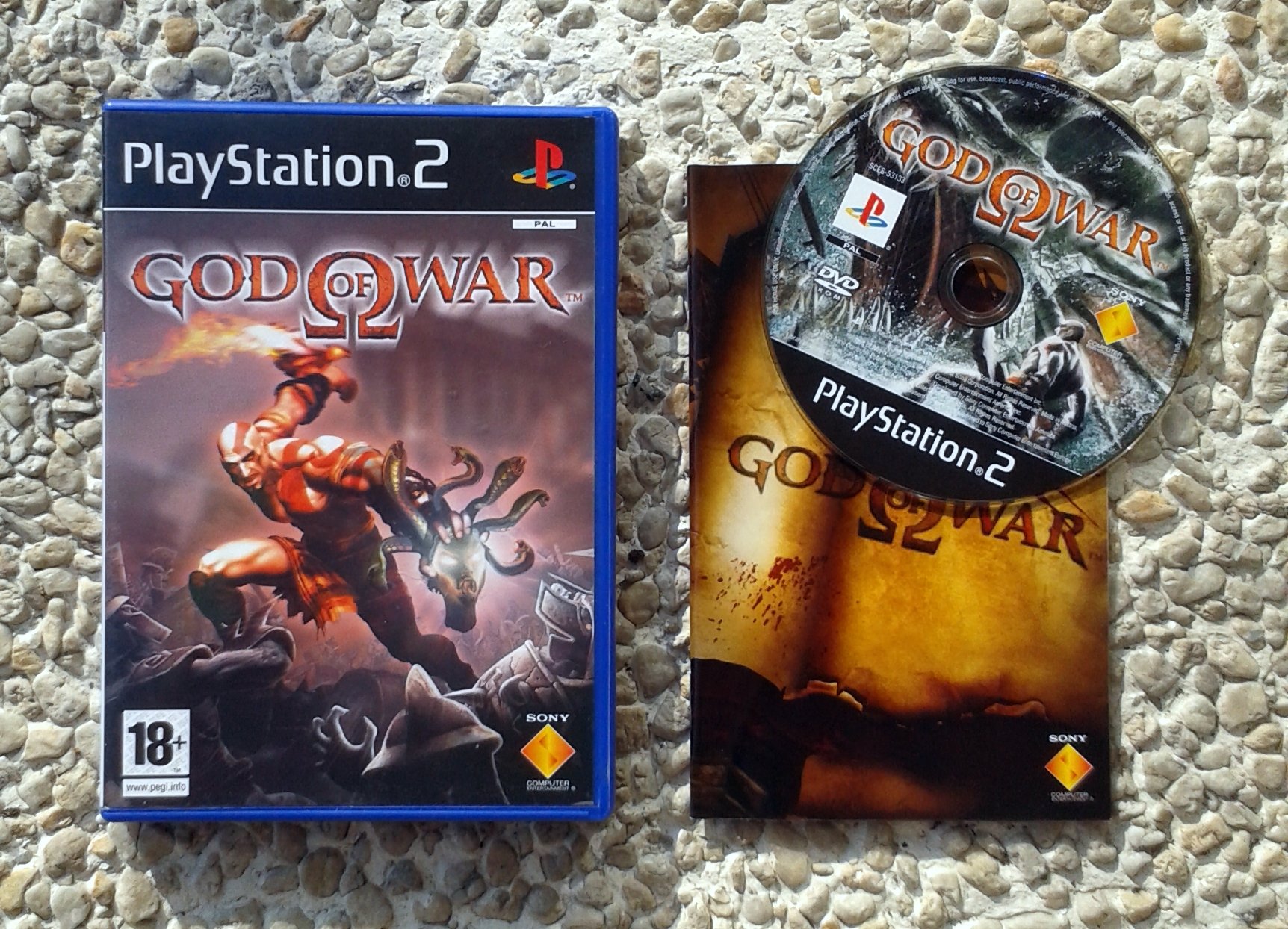 Jeu PS2 God Of War Platinum Neuf Sous Blister - Version FR - PEGI 18