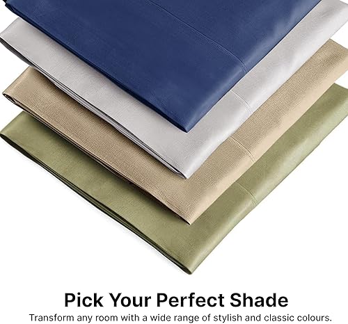 Miniatura 3 de CGK Unlimited Juego de 4 fundas de almohada tamaño King, fundas de almohada de microfibra suaves y de alta calidad, almohadas de 20 x 40, 20 x 36 y