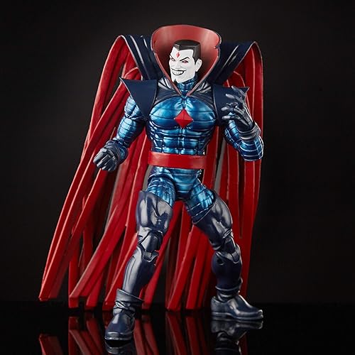 Miniatura 5 de Marvel Classic Hasbro Legends Series - Figura de acción coleccionable de Mister Sinister de 6 pulgadas (colección X-Men/X-Force), con parte de