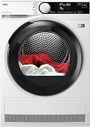 AEG Wärmepumpentrockner 8 kg, Serie 8000: AbsoluteCare Wolle- und Seidetrocknung, Testsieger der Stiftung Warentest, Energiekl. C, Energiesparend, Trommelbeleuchtung, Knitterschutz, TR8T70680