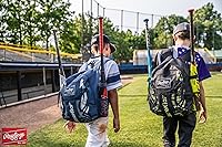 Vista 6 de Rawlings SAVAGE Mochila Bolsa para Equipos T-Ball/Béisbol Juvenil y Softbol Múltiples Estilos