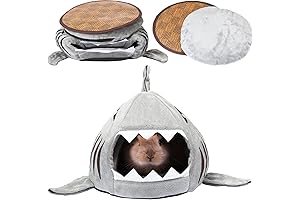 Jetec Gray Shark Guinea Pig Bed - The Ultimate Rat Hideout