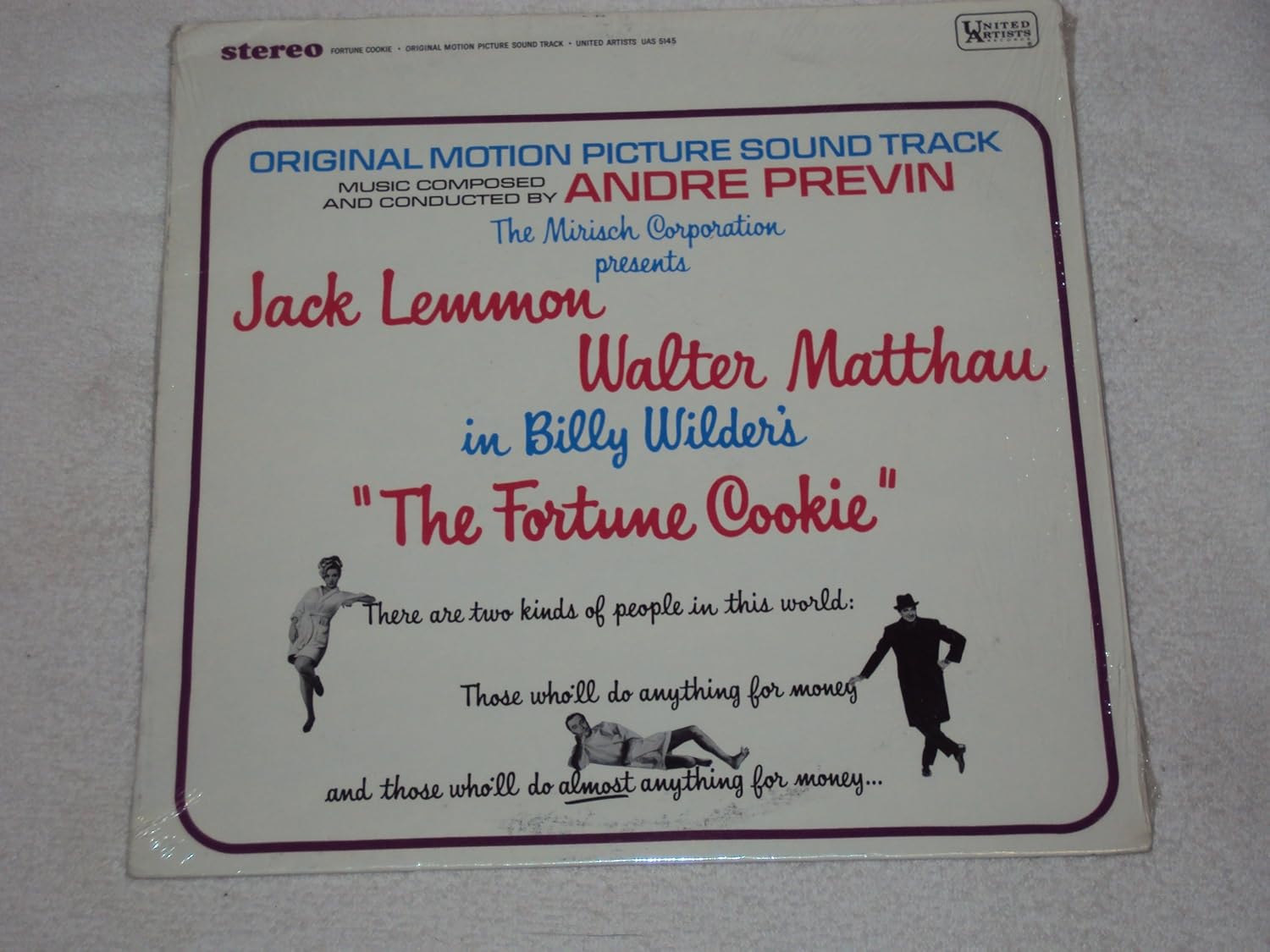 Soundtrack "The Fortune Cookie" Original Sound Track Music