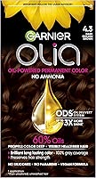 Garnier Hair Color Olia Ammonia-Free Brilliant Color Oil-Rich Permanent Hair Dye, 4.3 Dark Golden Brown, 1 Count (Packaging May Vary)