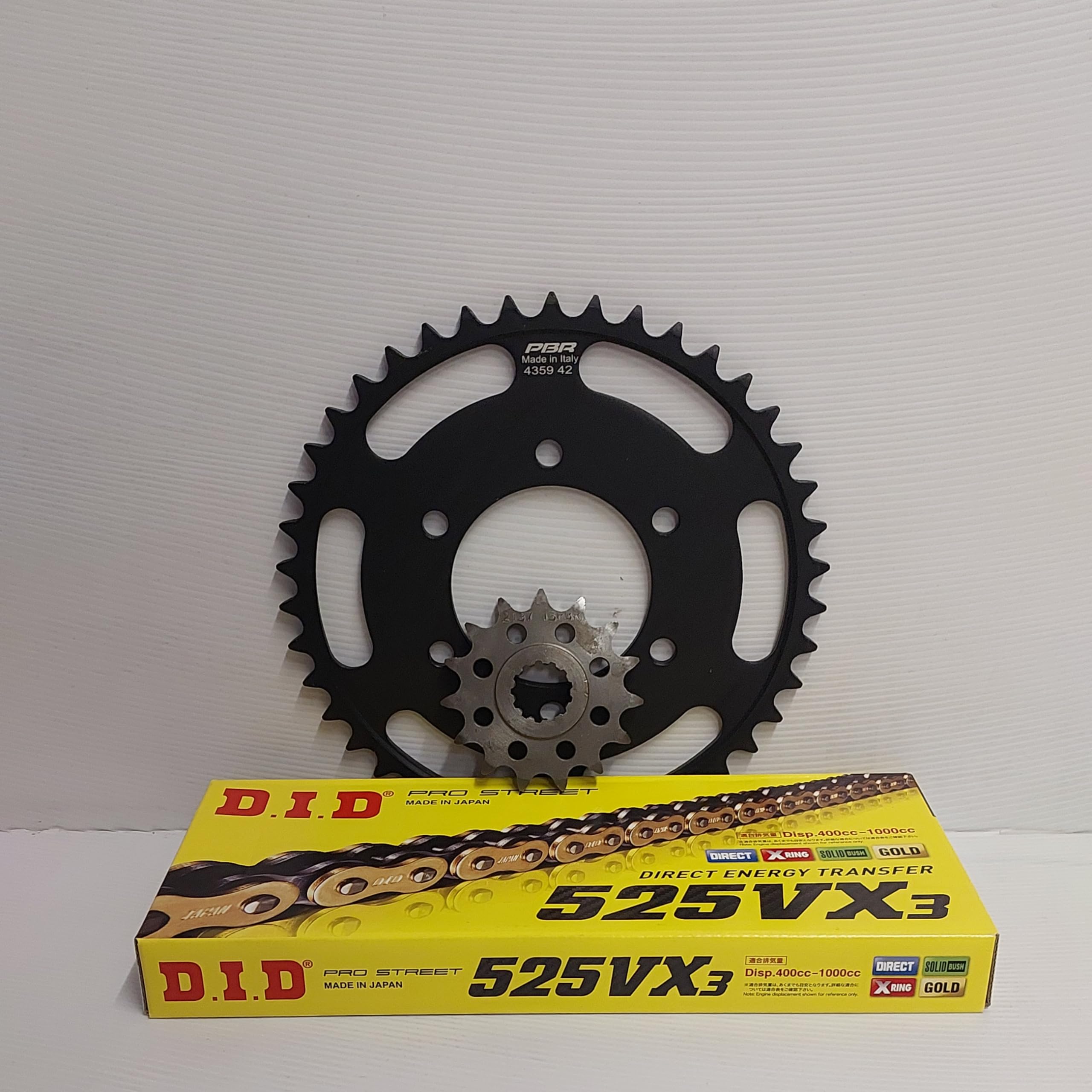 Chain & Sprocket kit Compatible with Kawasaki Z1000 03-06 : Amazon
