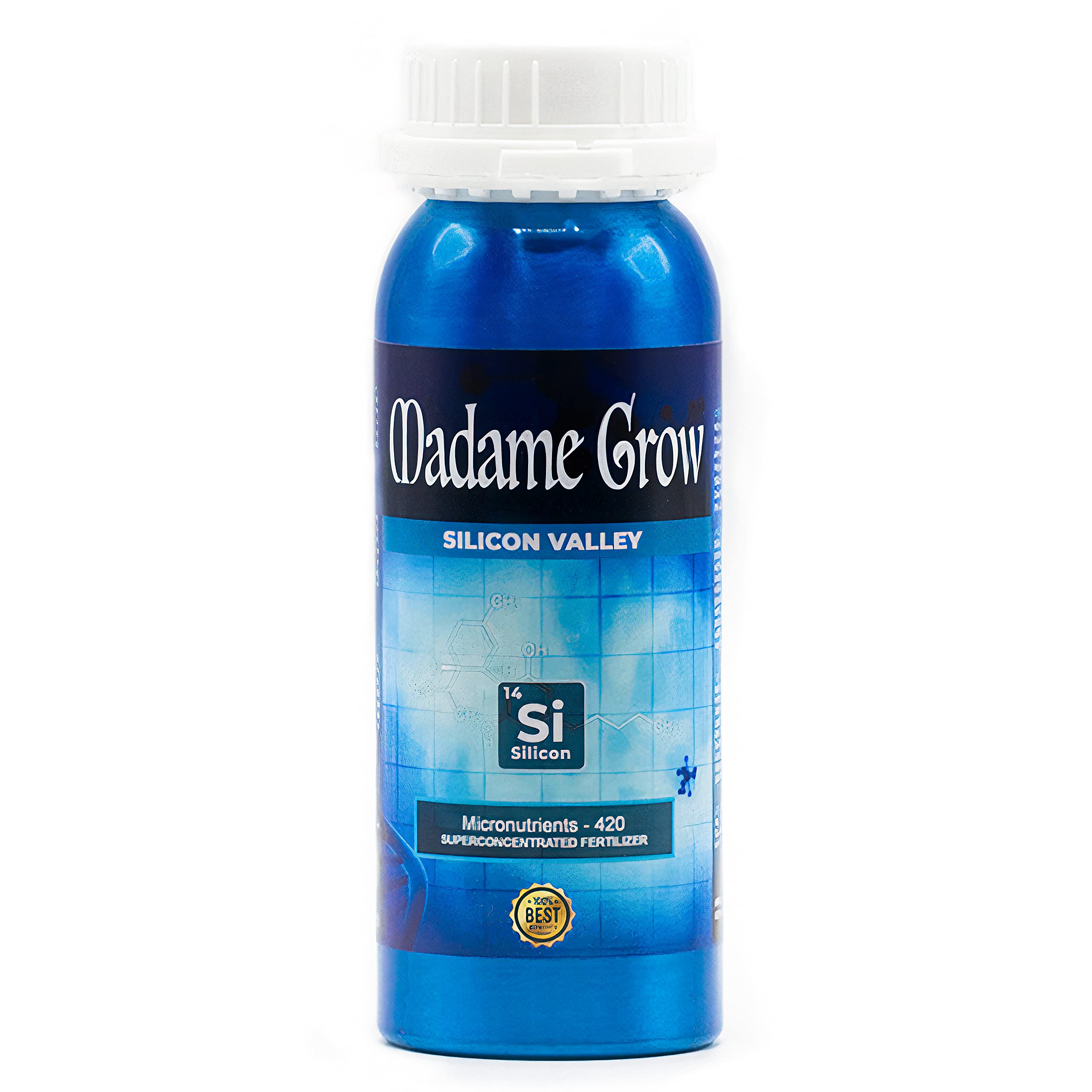 MADAME GROW - Organic fertilizer - For silicon deficiencies - Special Plants 420 - SILICON VALLEY - (250 ml)