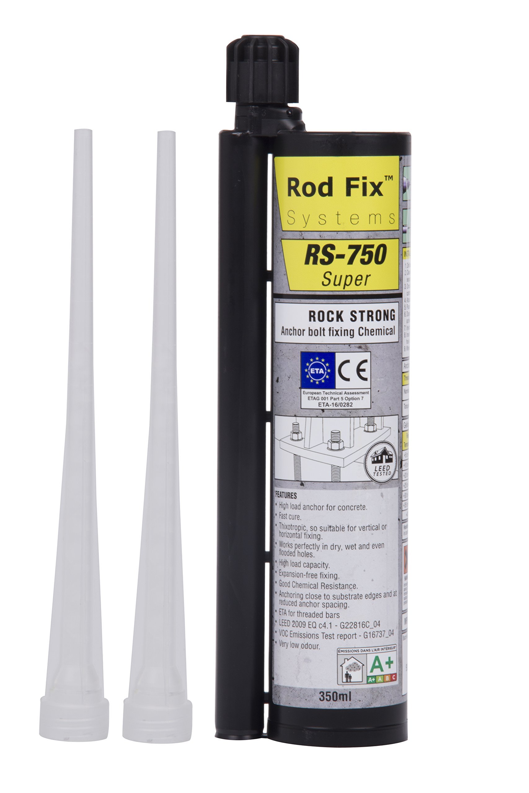 Rod Fix RS-750 Anchor bolt fixing Chemical, 350 ml - Pack of 6 (B00WXI8AKO) Amazon Price History, Amazon Price Tracker