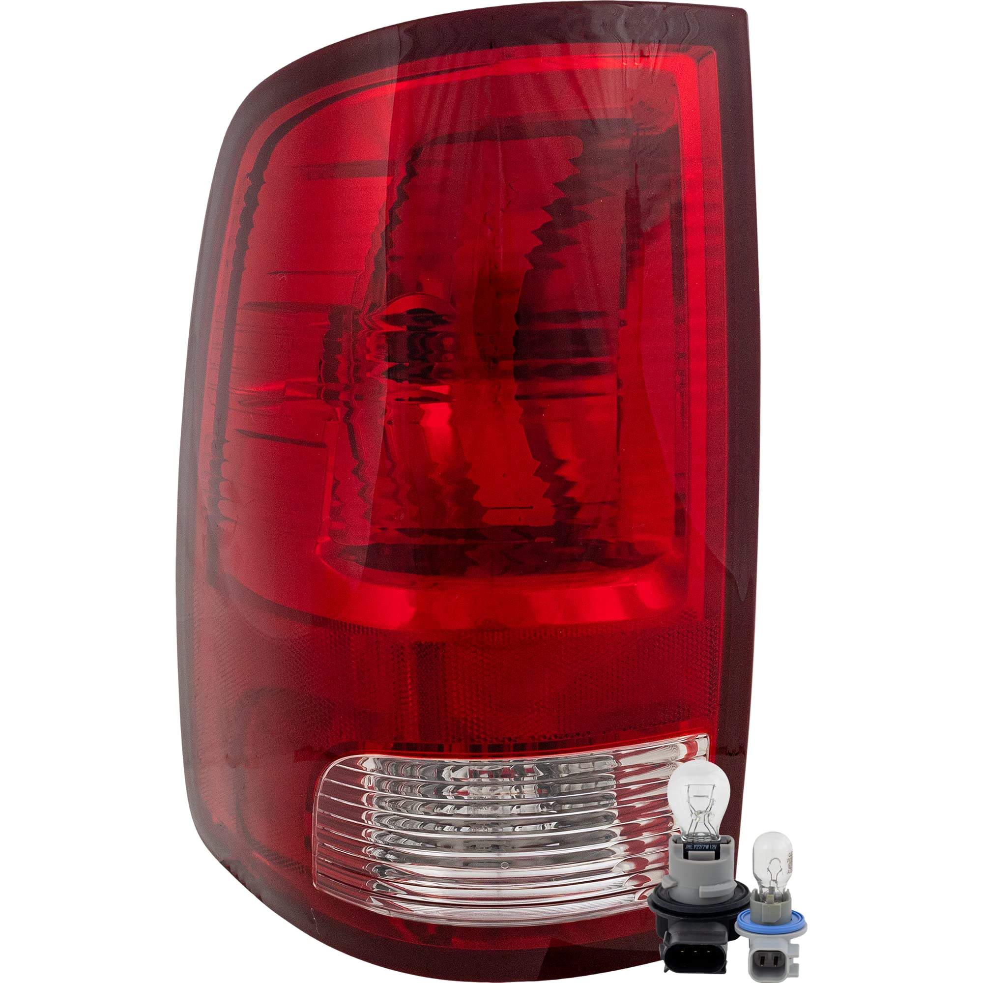 Evan Fischer Tail Light Compatible with 2011-2018 Ram 1500, Fits 2009-2010 Dodge Ram 1500, Fits 2010 Dodge Ram 2500 Assembly, Halogen, Standard Type, Includes 19-22 1500 Classic Driver Side